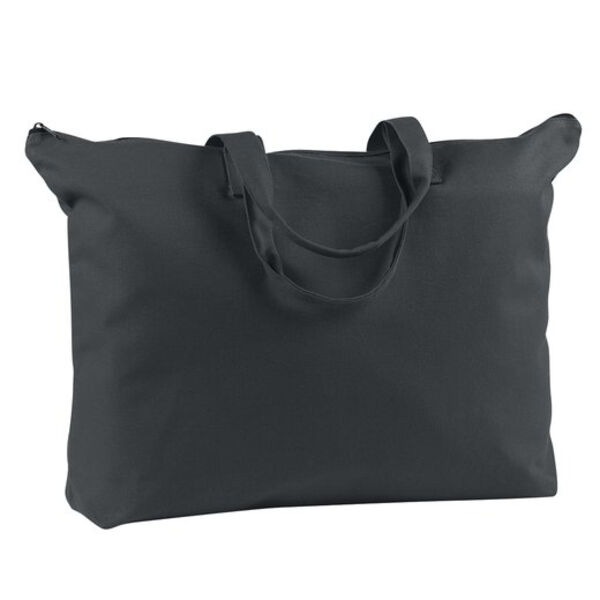 Canvas Zippered Book Tote Thumbnail
