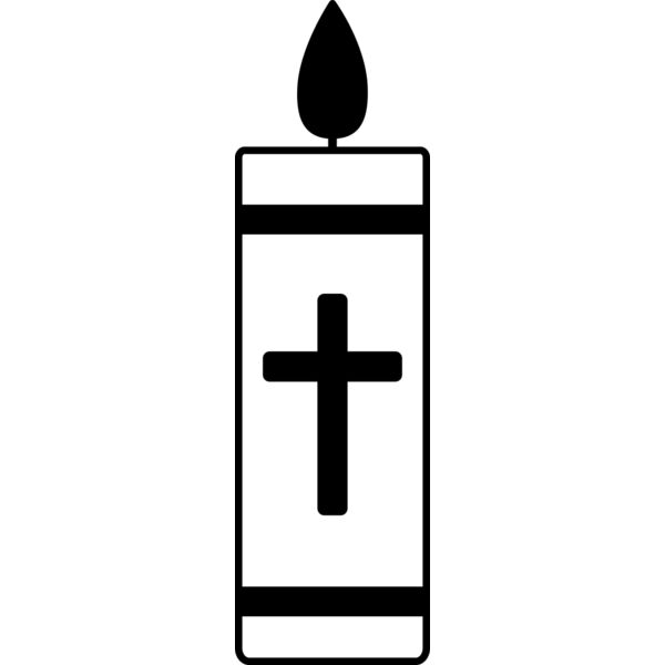 Candle and Cross Thumbnail