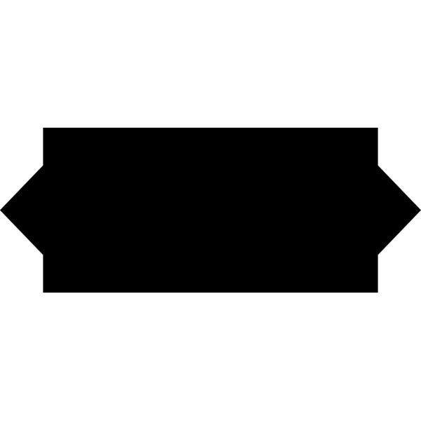 Notched Rectangle Label Thumbnail