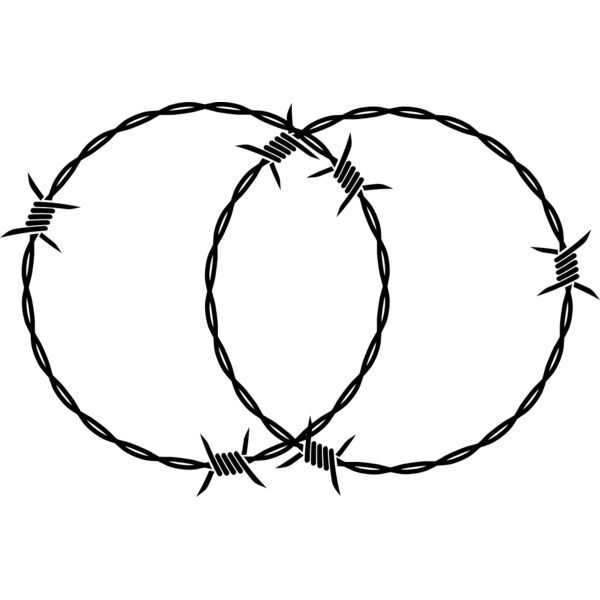 Double Barbed Wire Ring Thumbnail